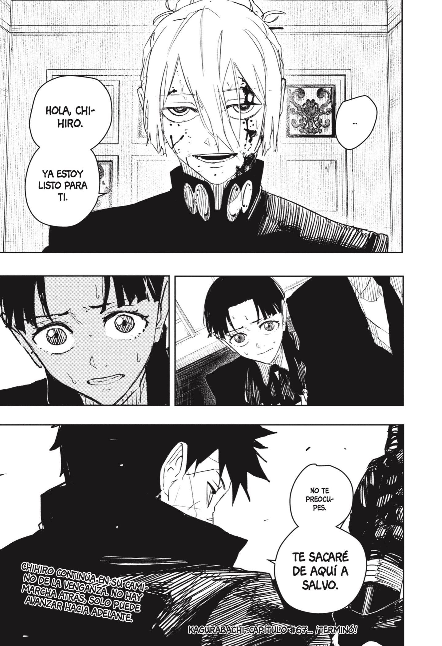 Kagurabachi Capitulo 67: Hotel Masacre página 19