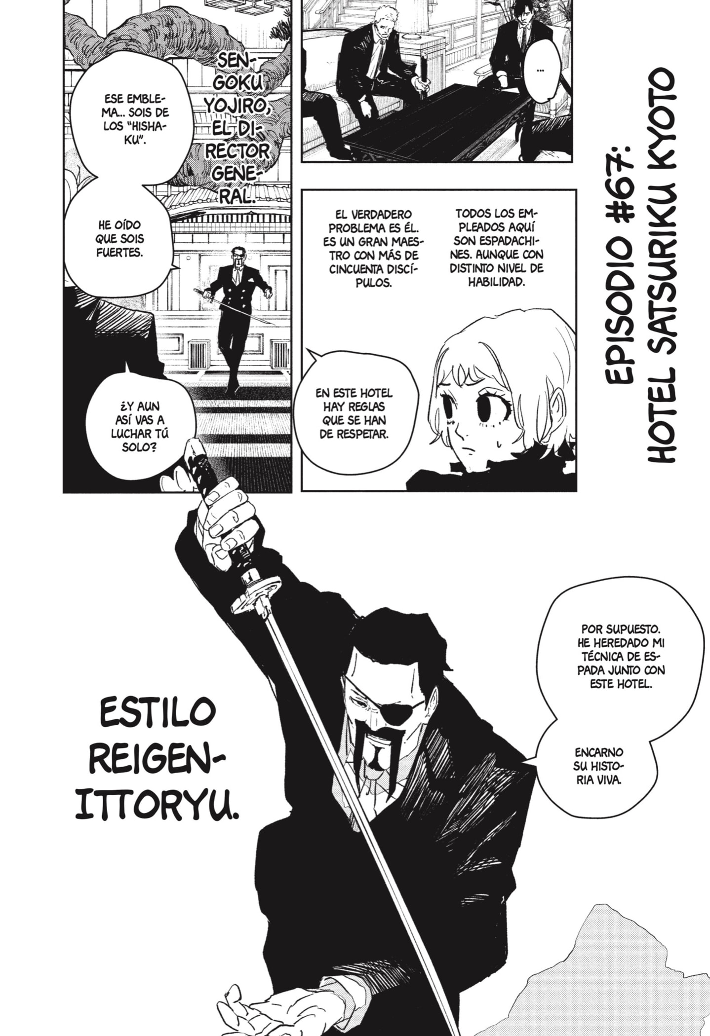 Kagurabachi Capitulo 67: Hotel Masacre página 2
