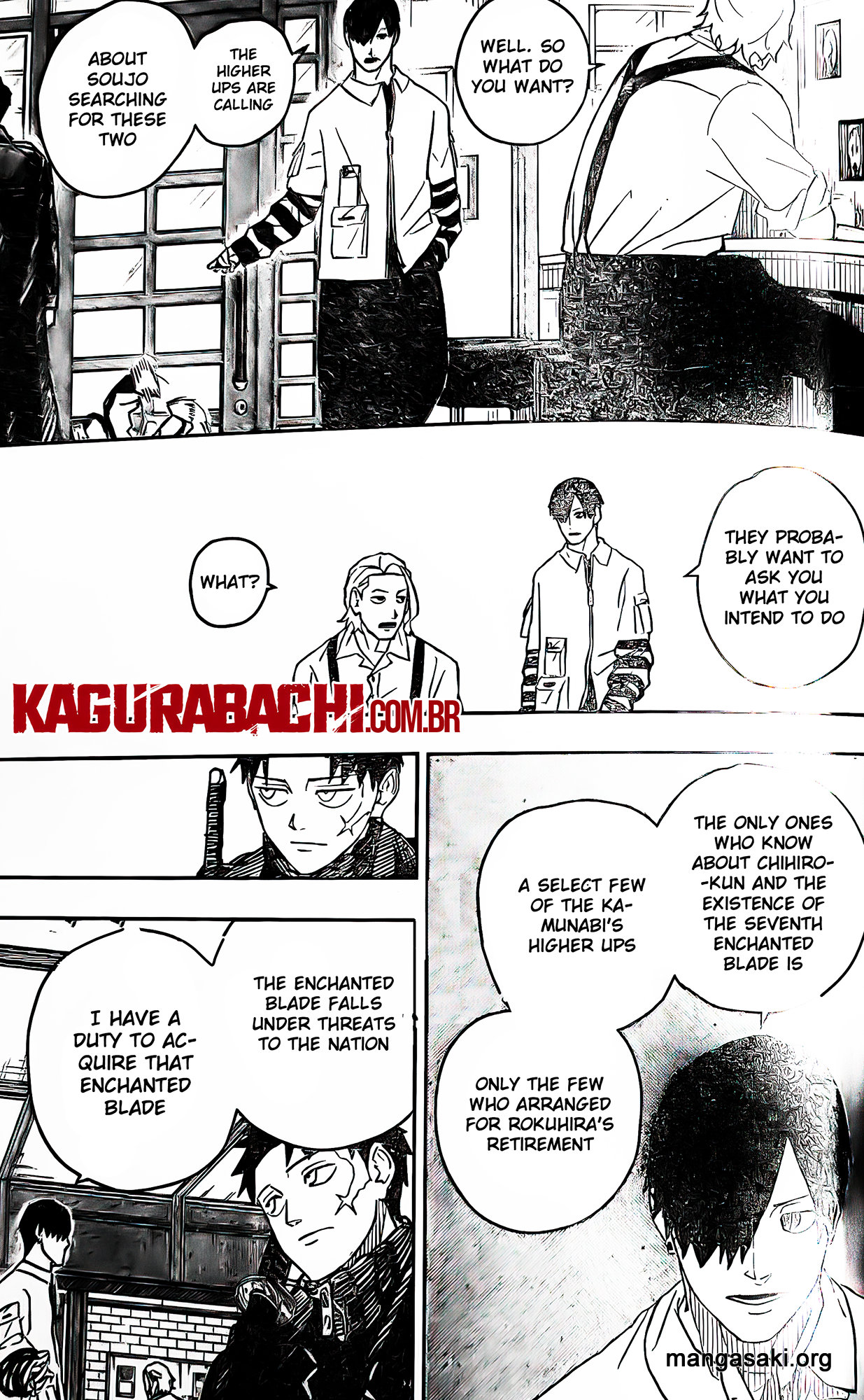 Kagurabachi Capitulo 7: Humo. página 10