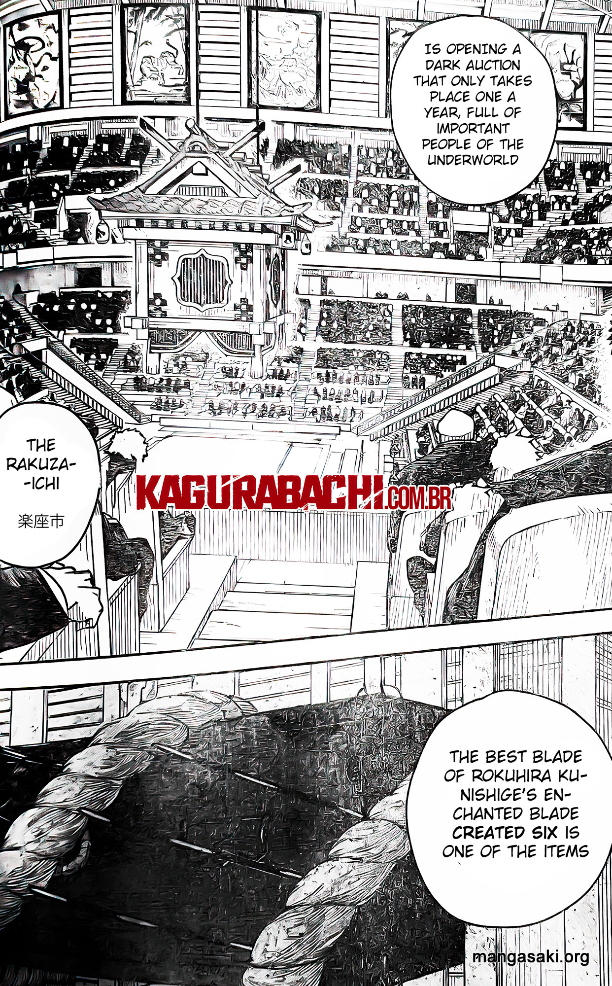 Kagurabachi Capitulo 7: Humo. página 13