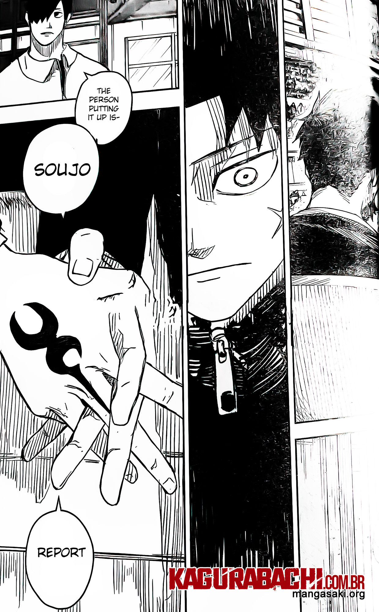 Kagurabachi Capitulo 7: Humo. página 14