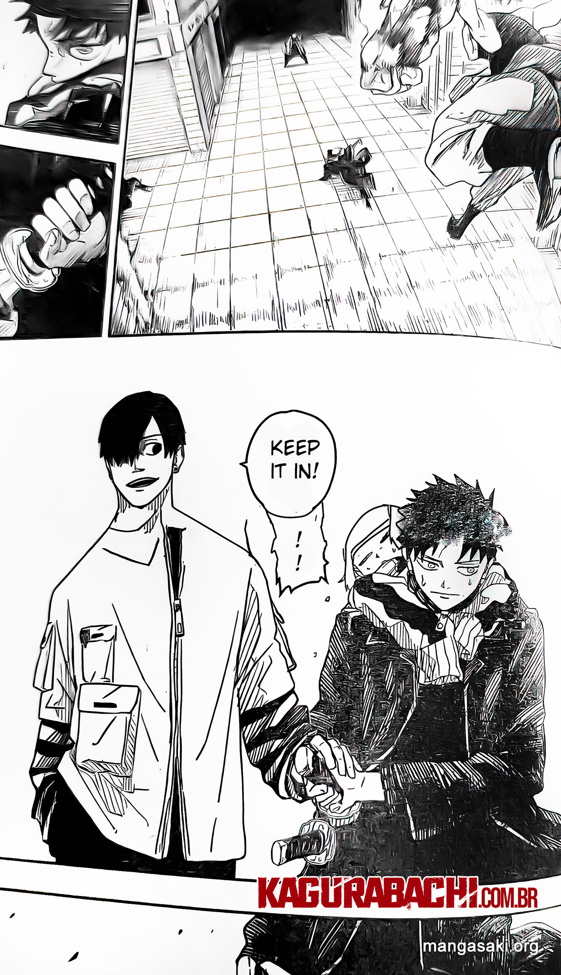 Kagurabachi Capitulo 7: Humo. página 3