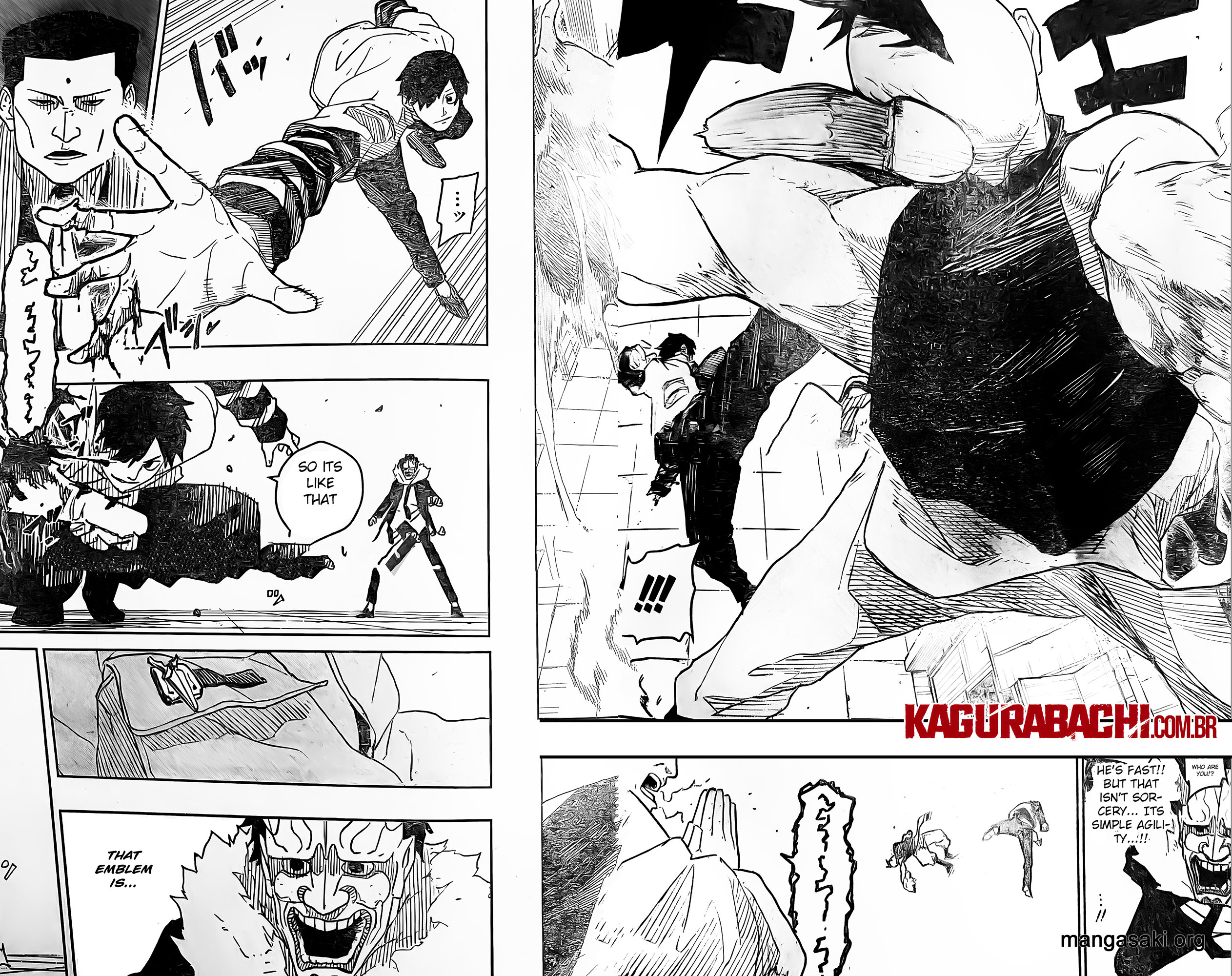 Kagurabachi Capitulo 7: Humo. página 4