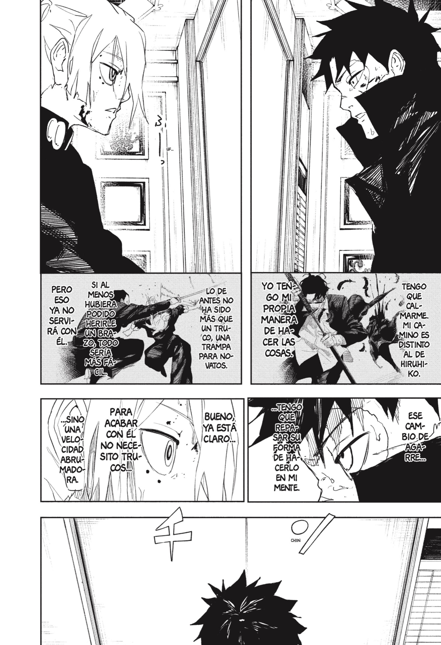 Kagurabachi Capitulo 70: Iai, estilo blanco puritano página 12