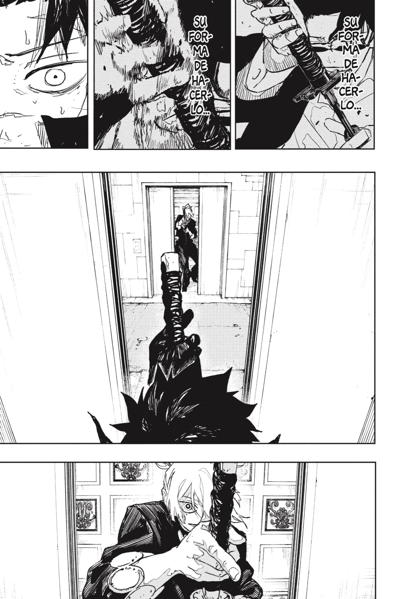 Kagurabachi Capitulo 70: Iai, estilo blanco puritano página 13