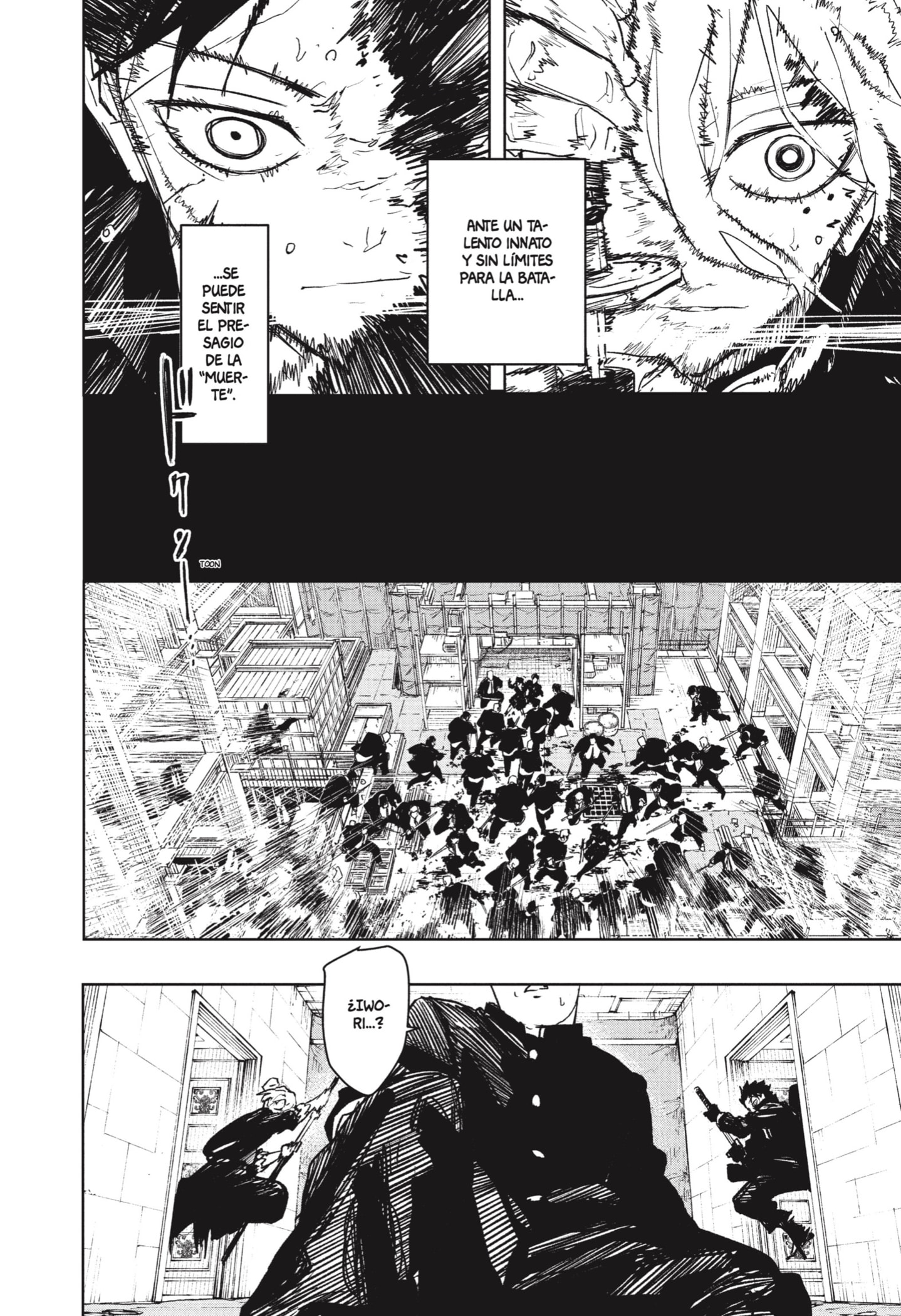 Kagurabachi Capitulo 70: Iai, estilo blanco puritano página 14
