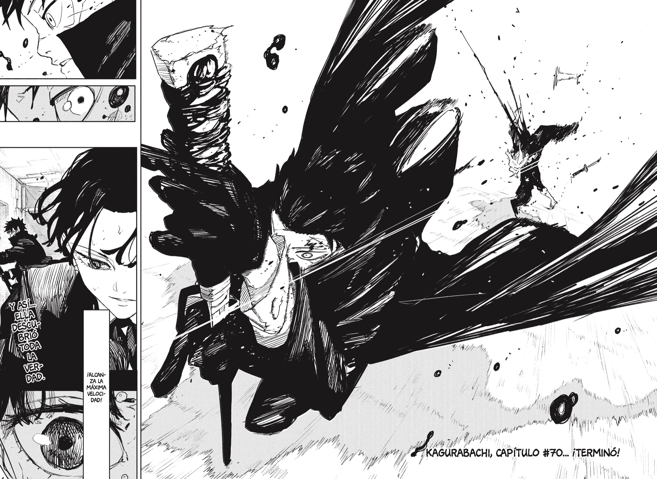 Kagurabachi Capitulo 70: Iai, estilo blanco puritano página 18