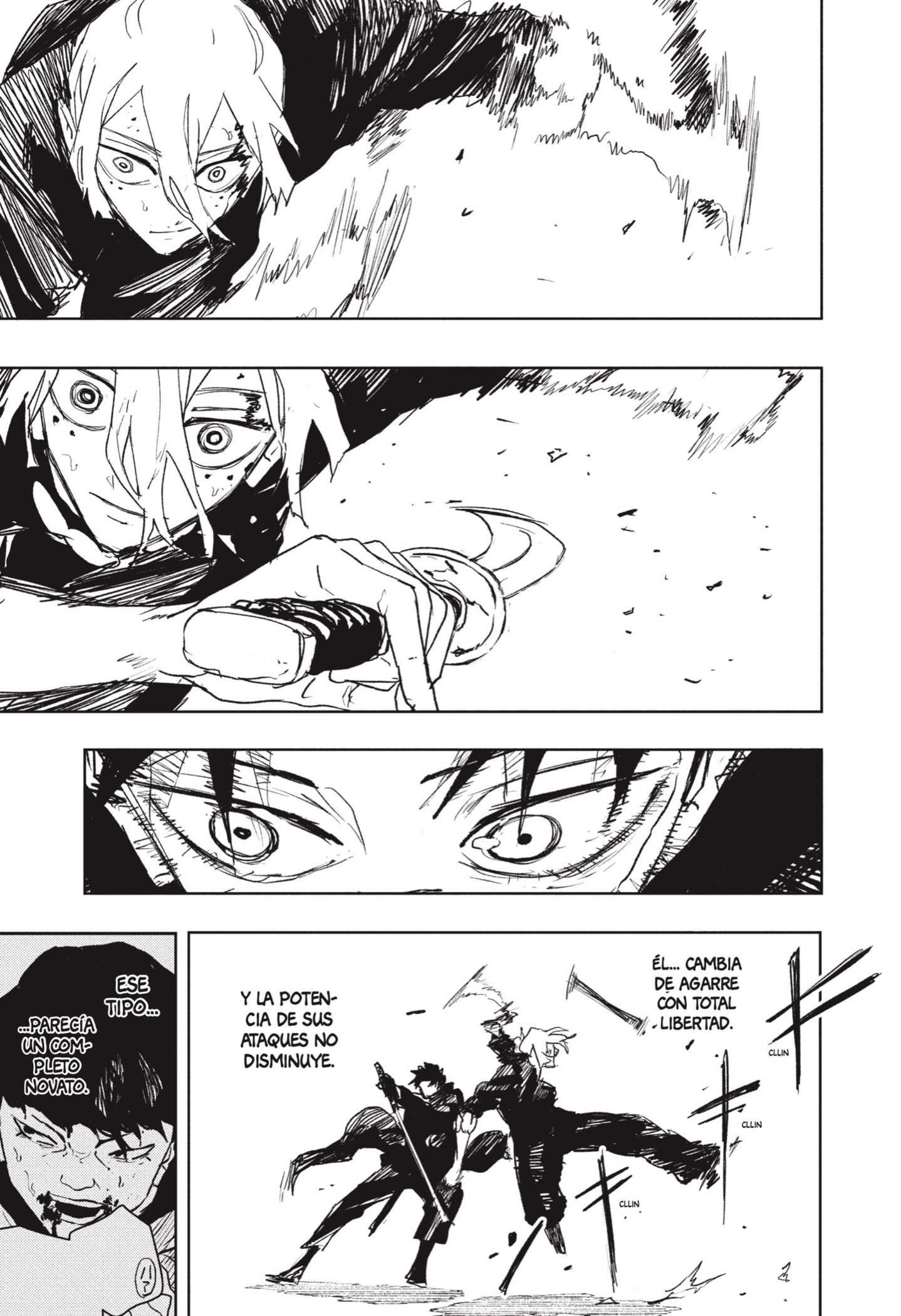 Kagurabachi Capitulo 70: Iai, estilo blanco puritano página 7