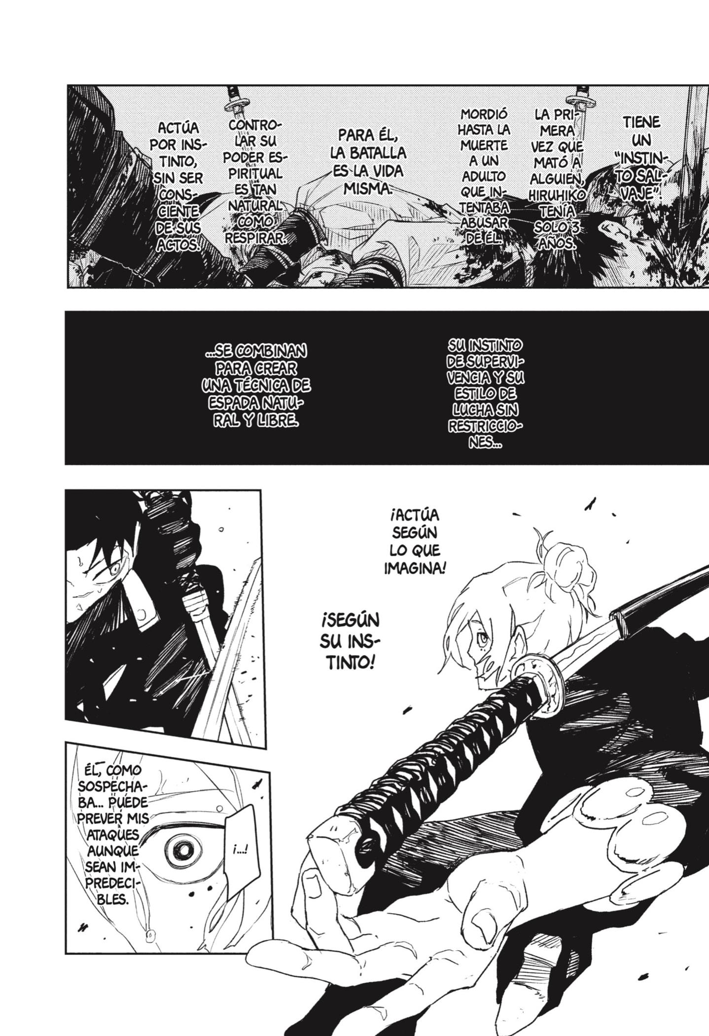 Kagurabachi Capitulo 70: Iai, estilo blanco puritano página 8
