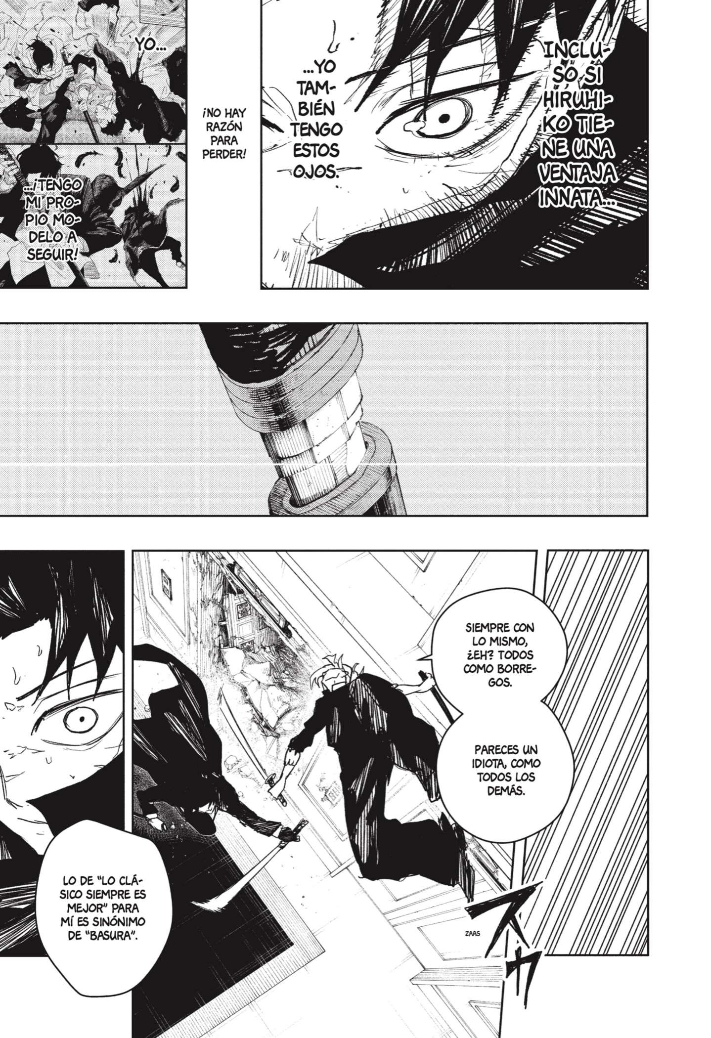 Kagurabachi Capitulo 70: Iai, estilo blanco puritano página 9