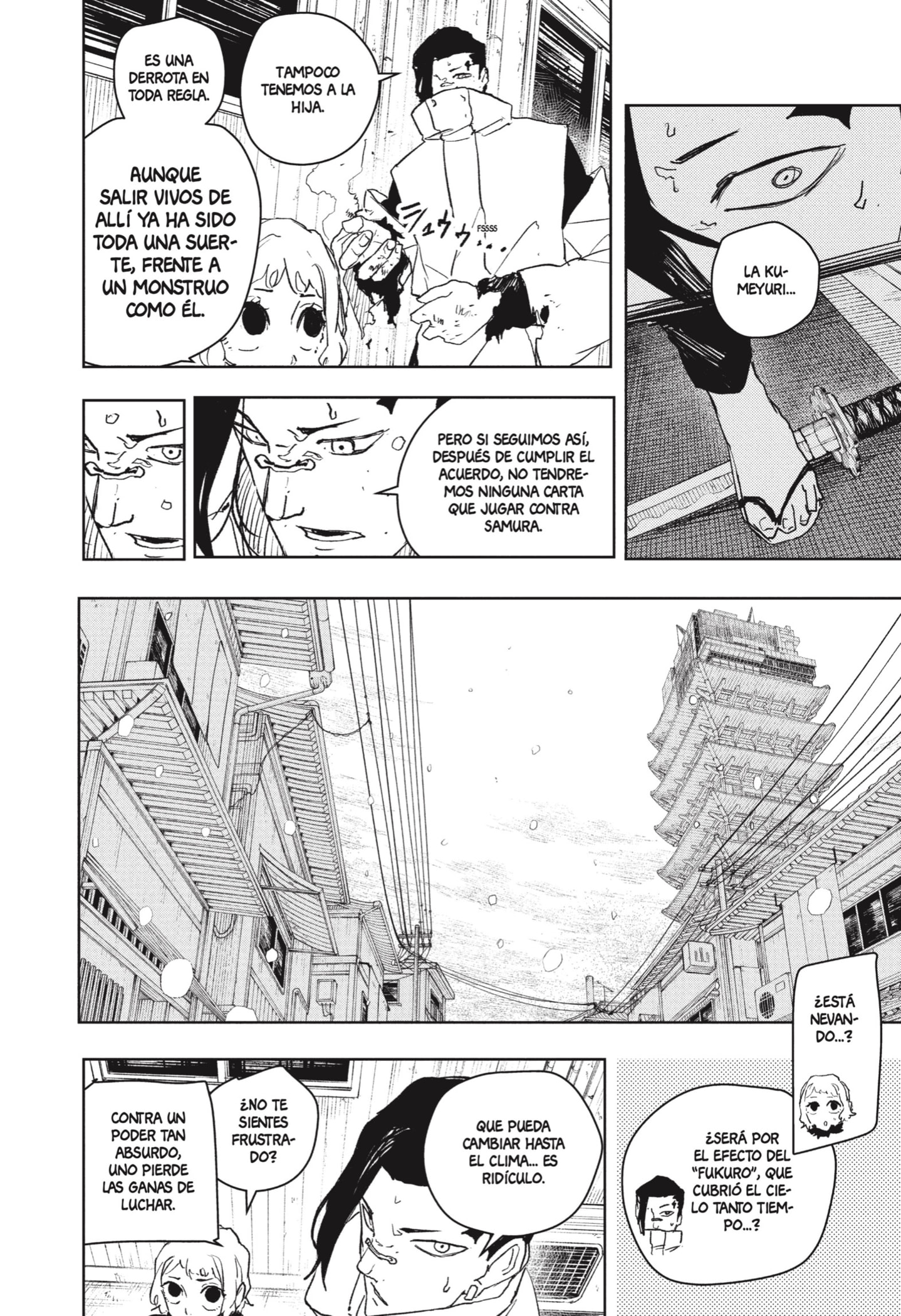 Kagurabachi Capitulo 78 página 8