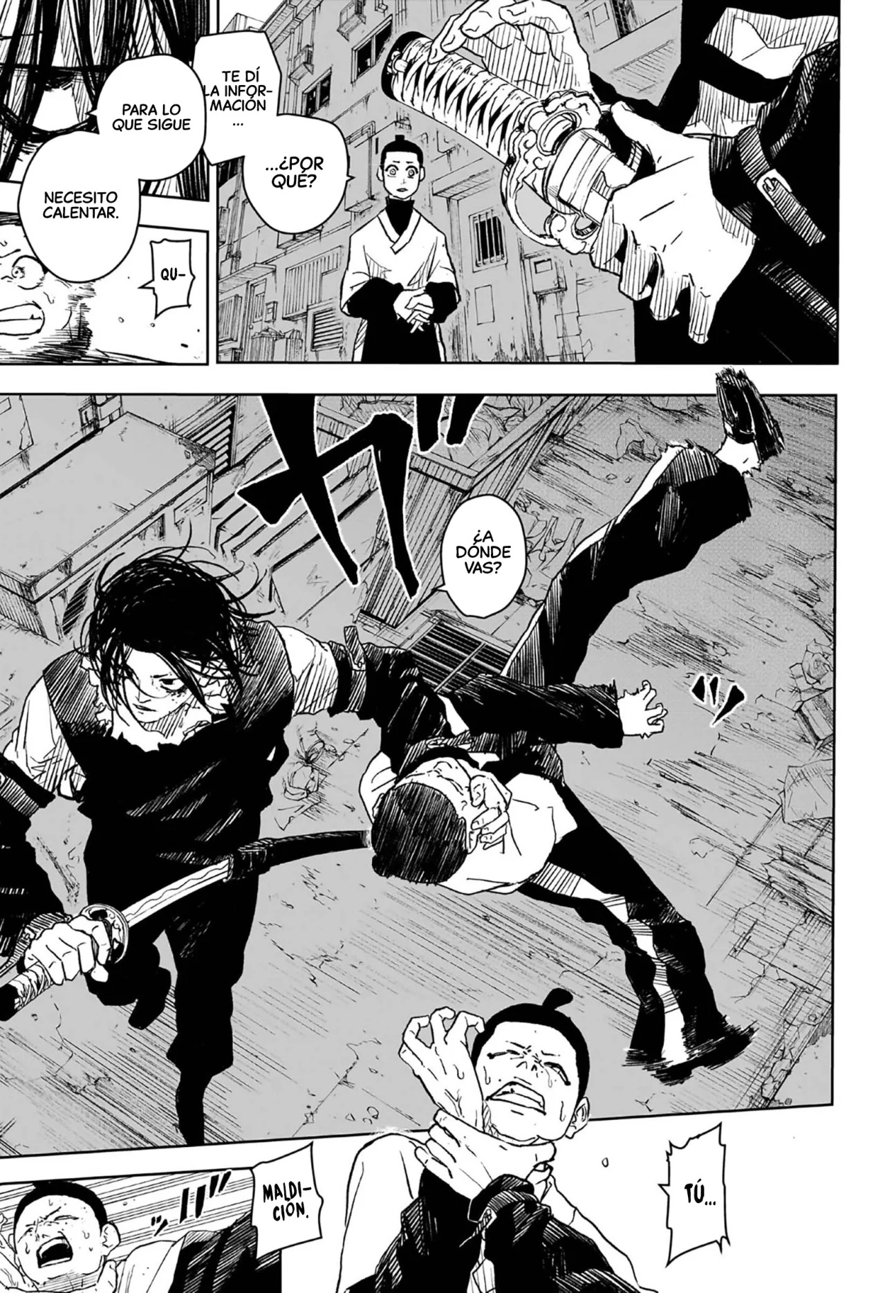 Kagurabachi Capitulo 8: Voy a cambiar página 14