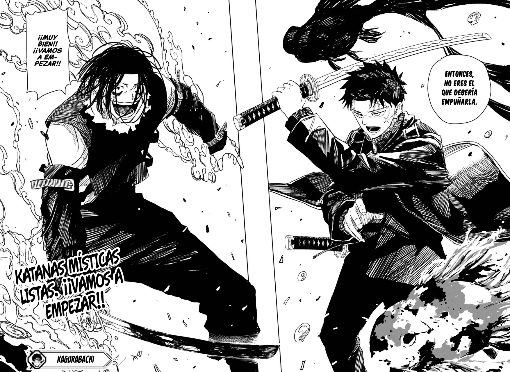 Kagurabachi Capitulo 8: Voy a cambiar página 20