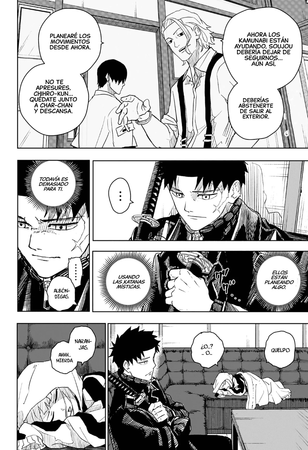 Kagurabachi Capitulo 8: Voy a cambiar página 3
