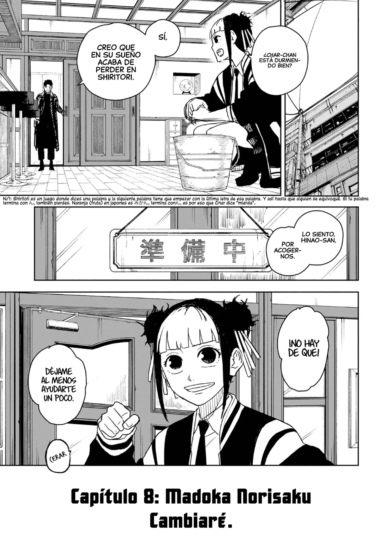 Kagurabachi Capitulo 8: Voy a cambiar página 4