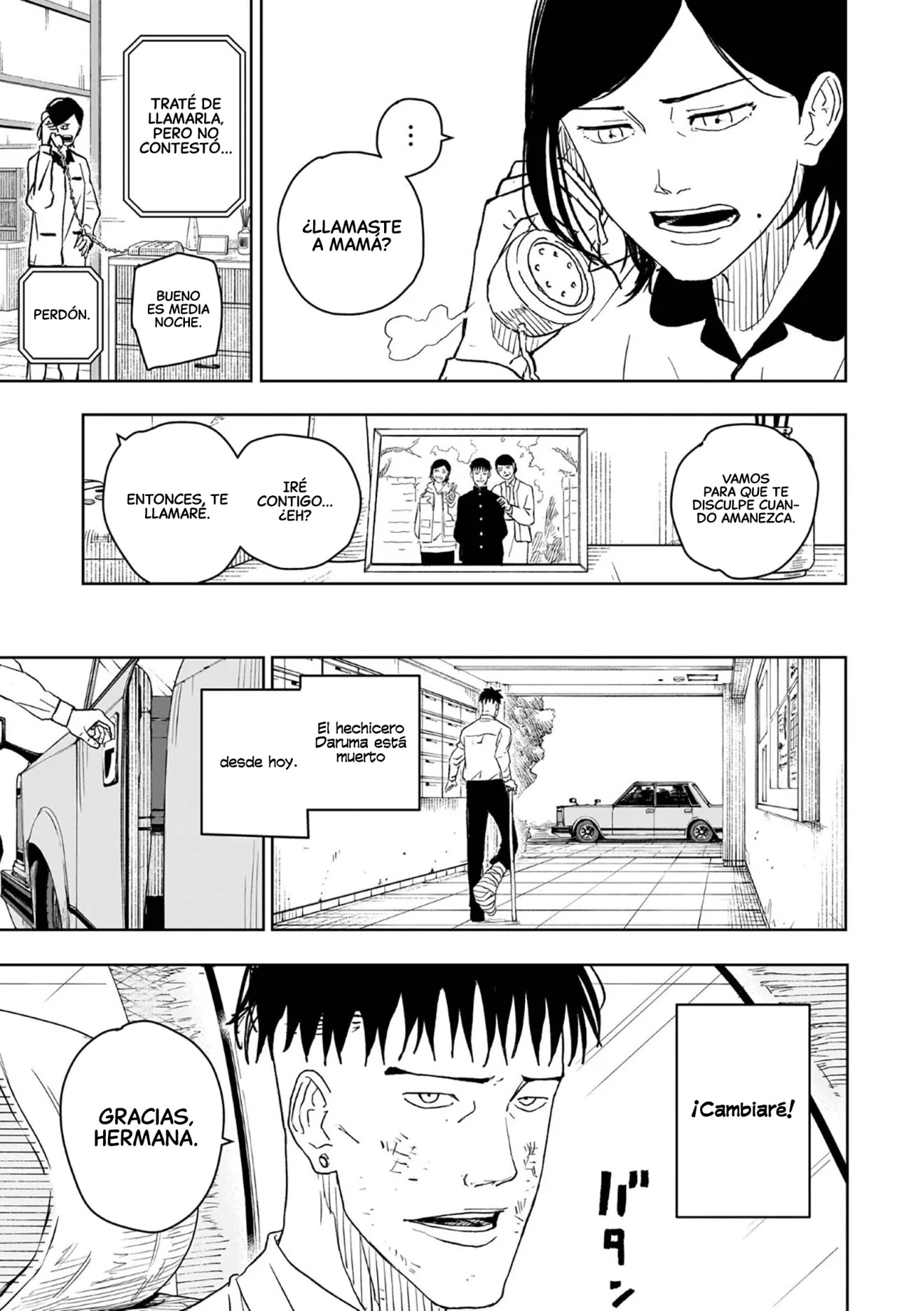 Kagurabachi Capitulo 8: Voy a cambiar página 8