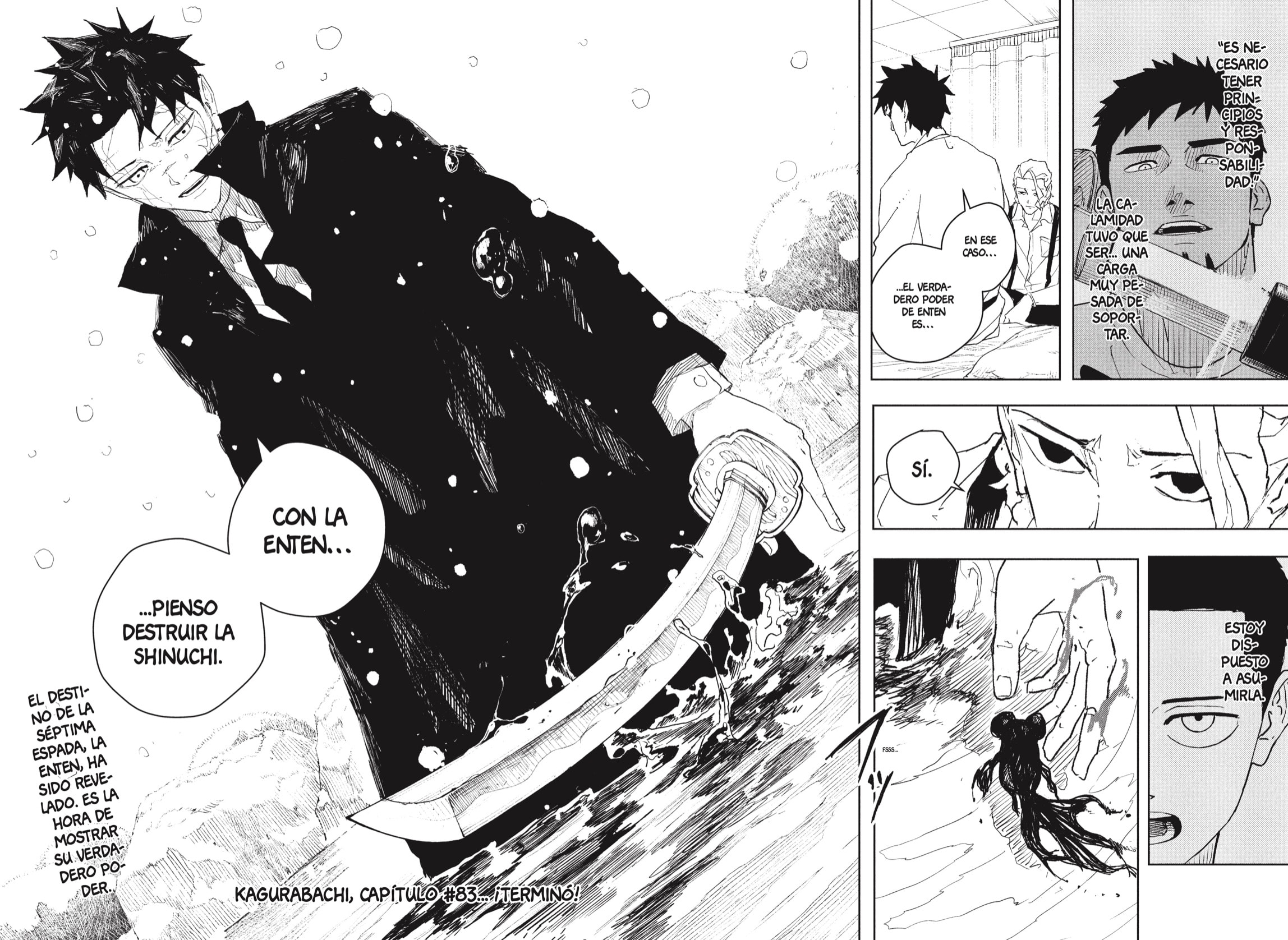 Kagurabachi Capitulo 83 página 16