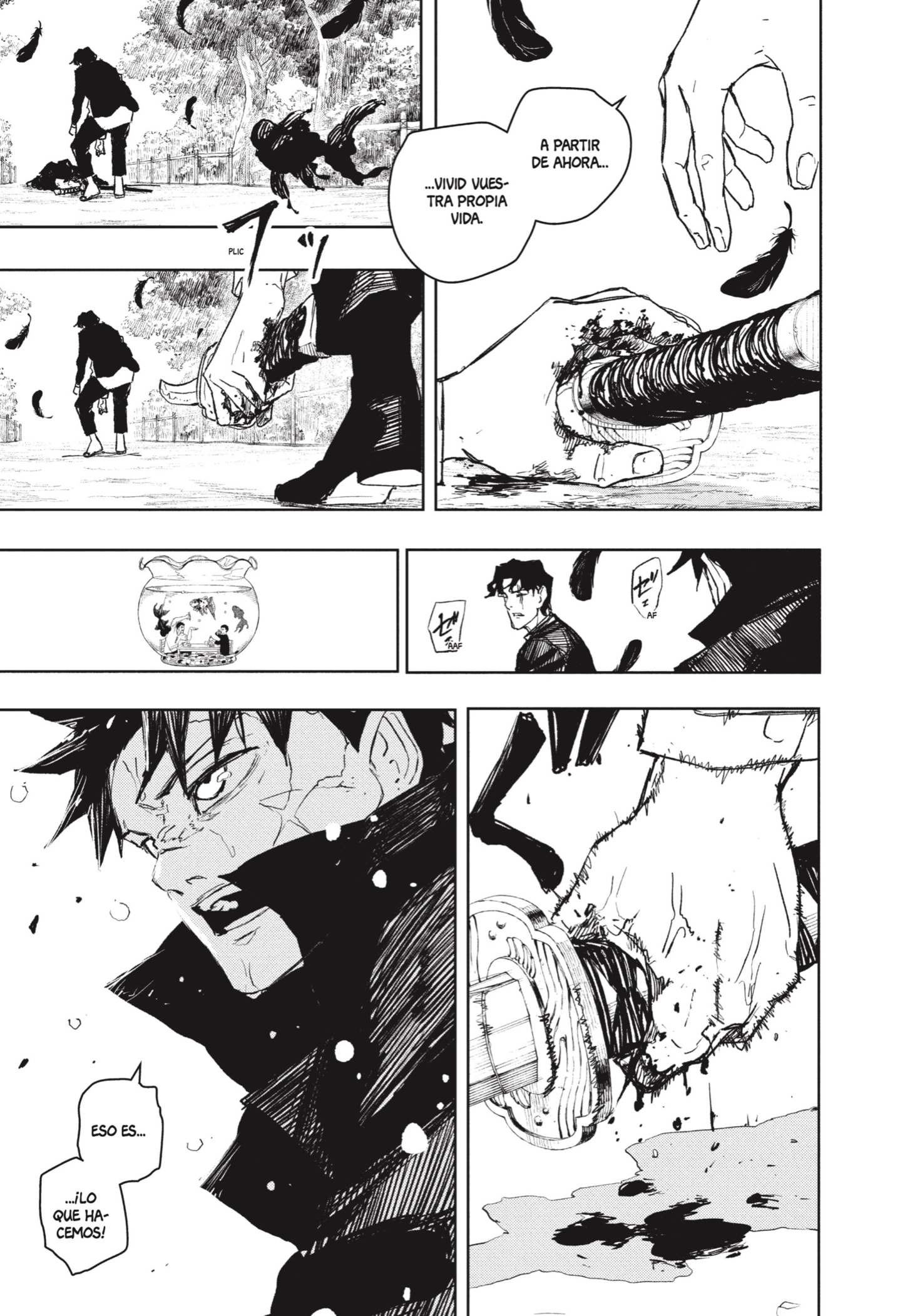 Kagurabachi Capitulo 85 página 10