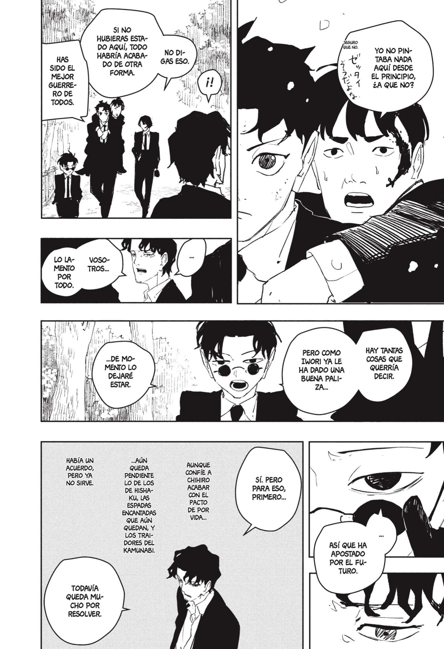 Kagurabachi Capitulo 86 página 10