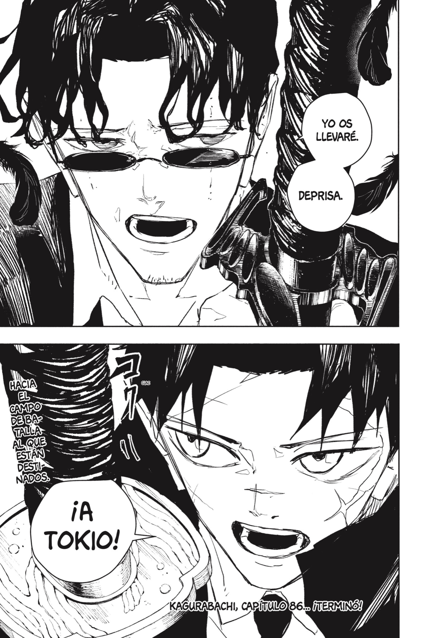 Kagurabachi Capitulo 86 página 18