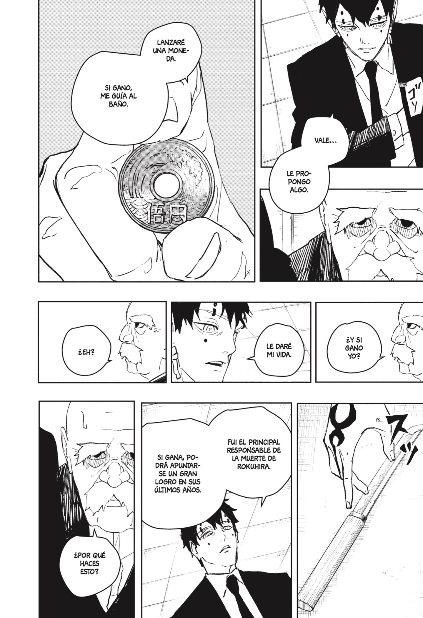 Kagurabachi Capitulo 87 página 8