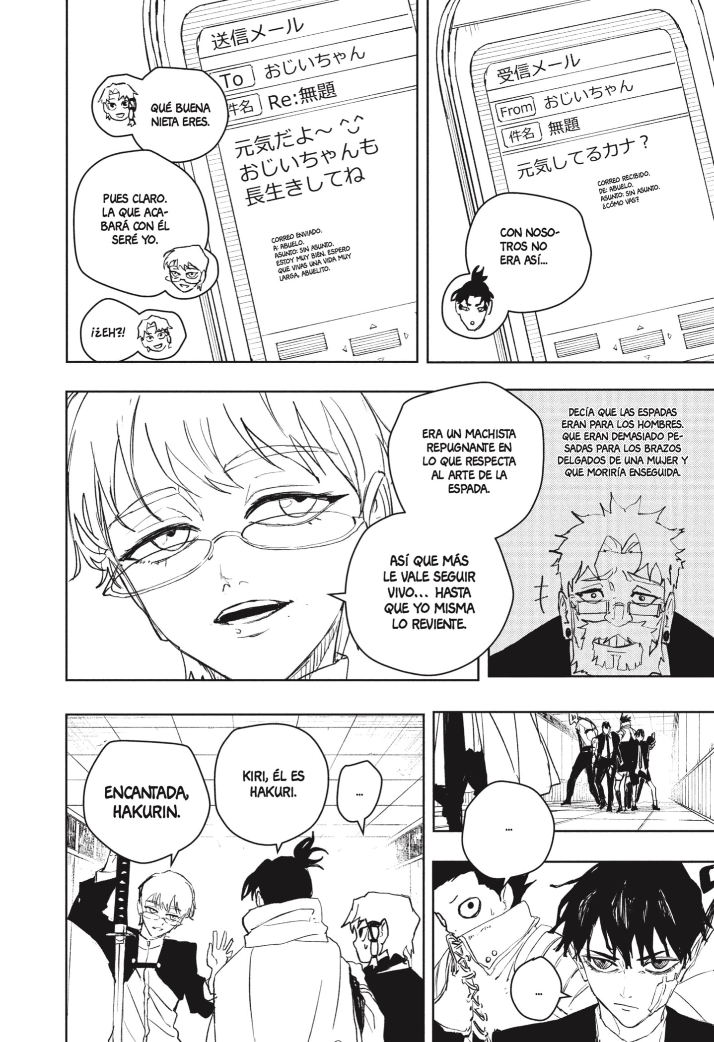 Kagurabachi Capitulo 88 página 8