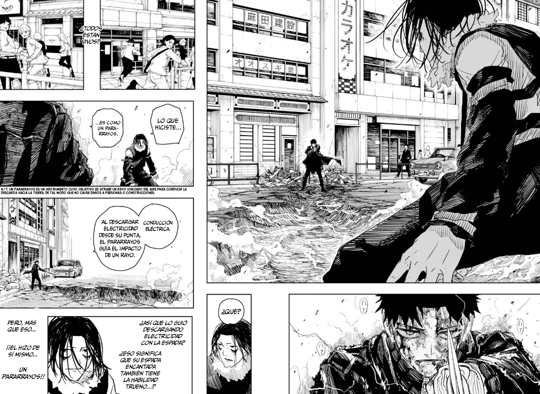 Kagurabachi Capitulo 9: Enten vs Kuregumo página 17
