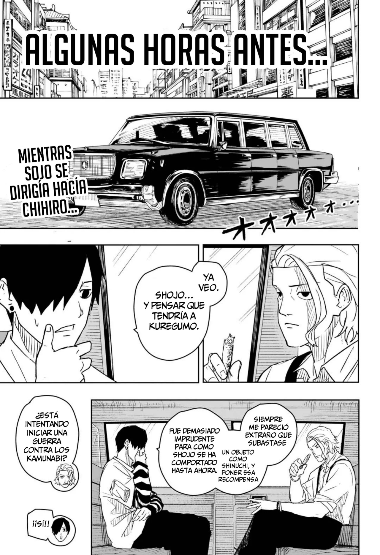 Kagurabachi Capitulo 9: Enten vs Kuregumo página 2