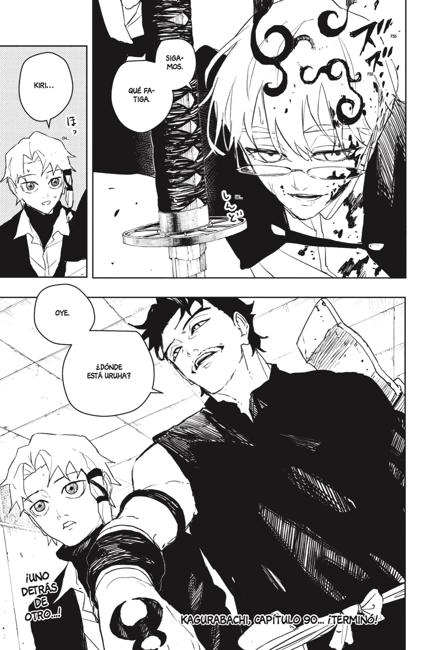 Kagurabachi Capitulo 90 página 19