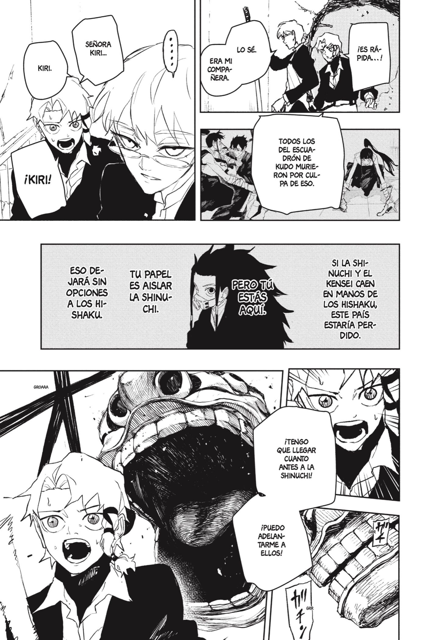 Kagurabachi Capitulo 90 página 3