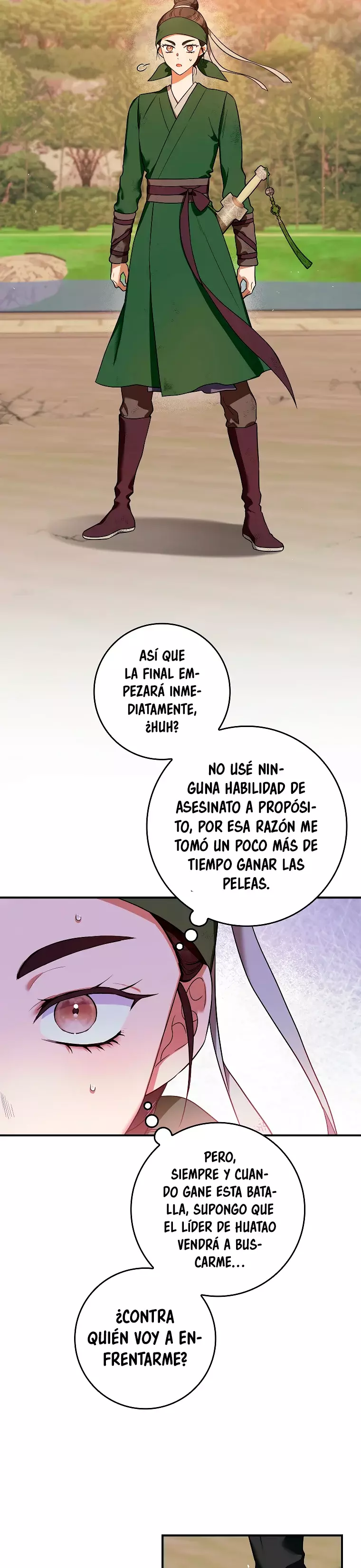 ¡Soy una villana de artes marciales pero soy la más fuerte! Capitulo 95 página 26