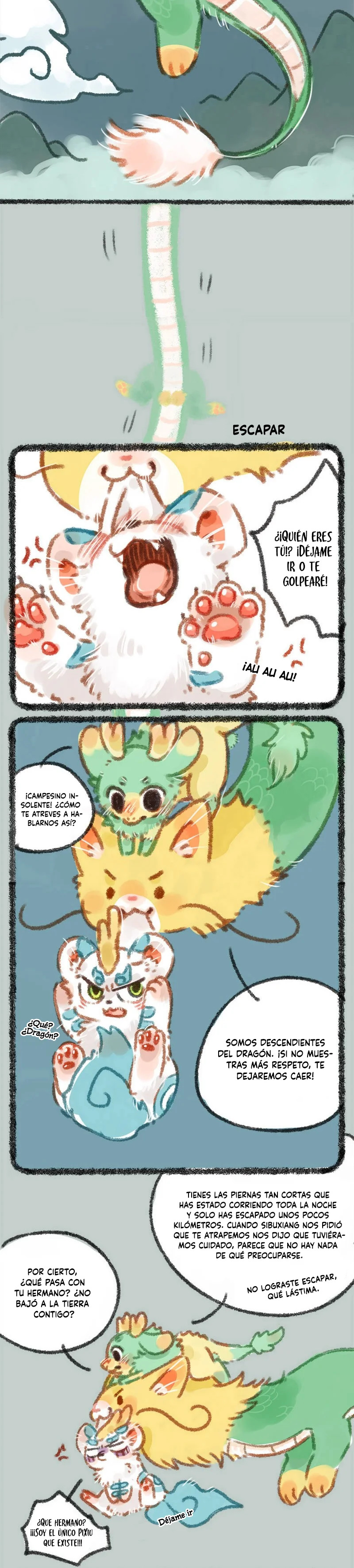 You Shou Yan Capitulo 12: Dragón Gato y Gato Dragón página 4