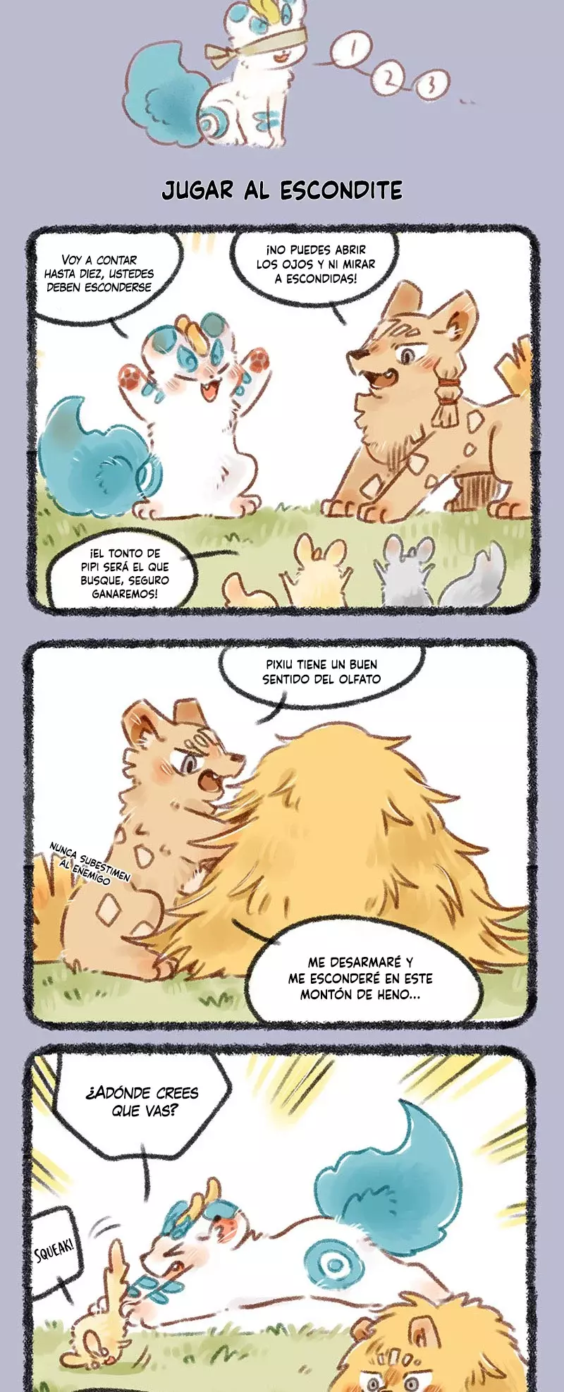 You Shou Yan Capitulo 130: Tira-tallos y al escondite página 3