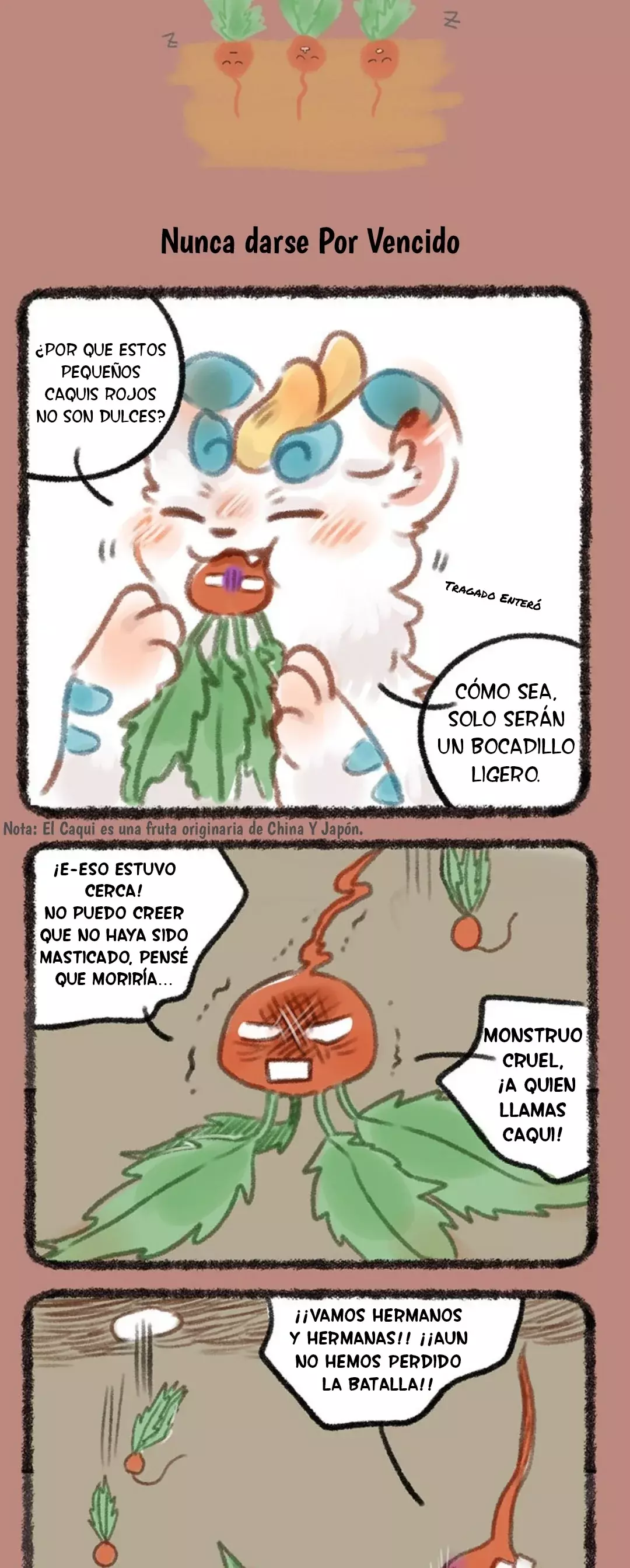 You Shou Yan Capitulo 187: Los espíritus tomates nunca se rinden página 3