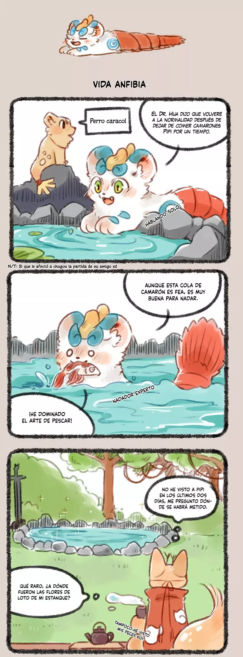 You Shou Yan Capitulo 189: Pipi + Camarones = Camarones pipi página 3