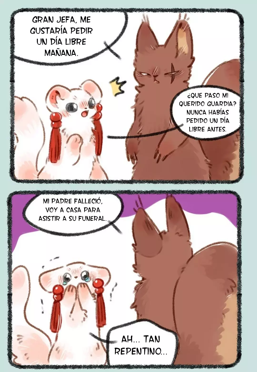 You Shou Yan Capitulo 196: Funeral de la familia ardilla página 2