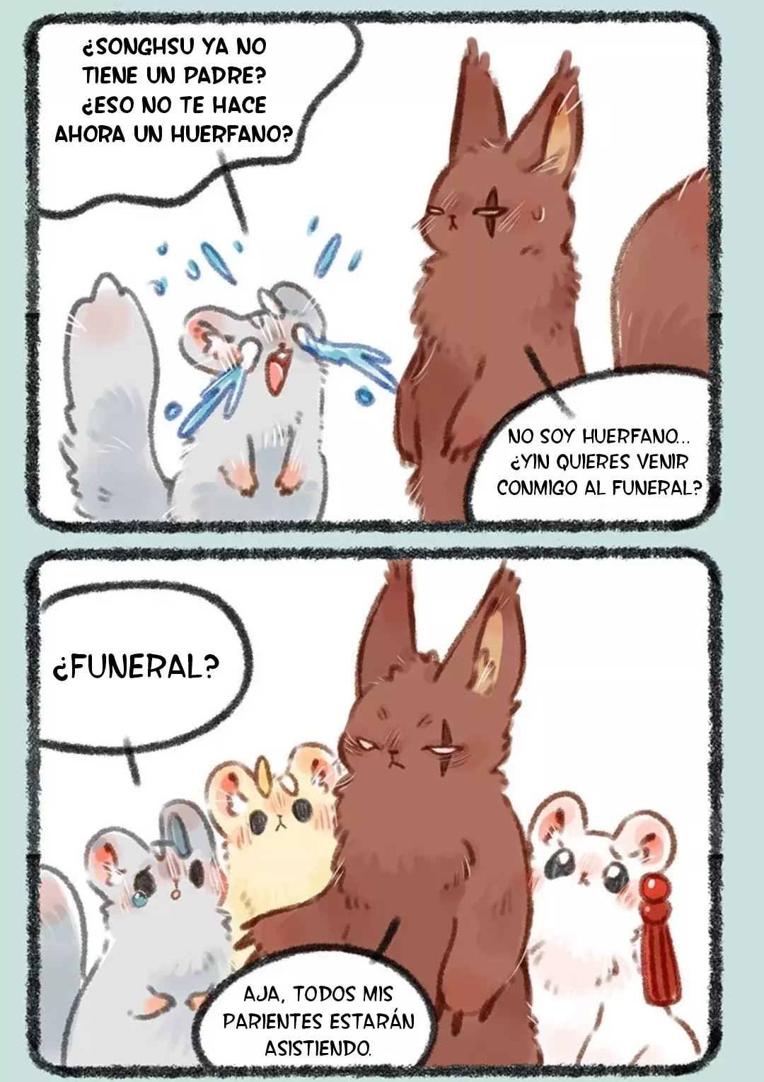 You Shou Yan Capitulo 196: Funeral de la familia ardilla página 3
