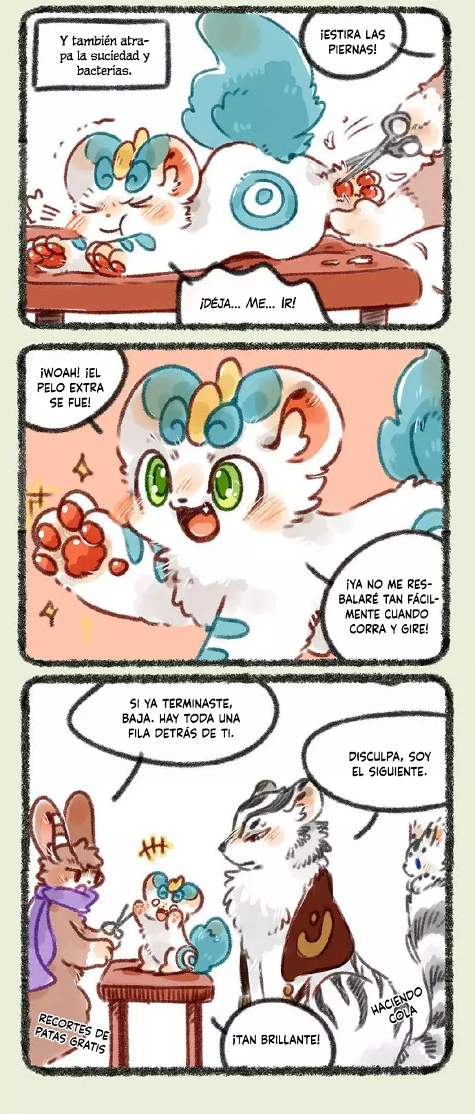 You Shou Yan Capitulo 244: Cortando el pelo de las patas página 3