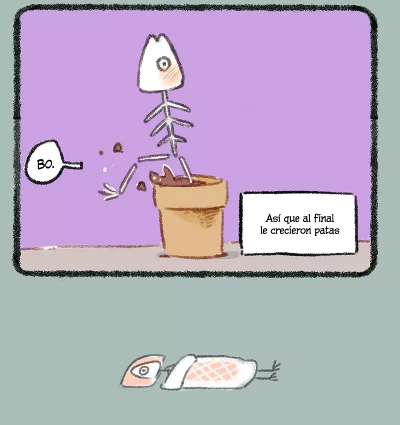 You Shou Yan Capitulo 268: La evolución del pez esqueleto página 4