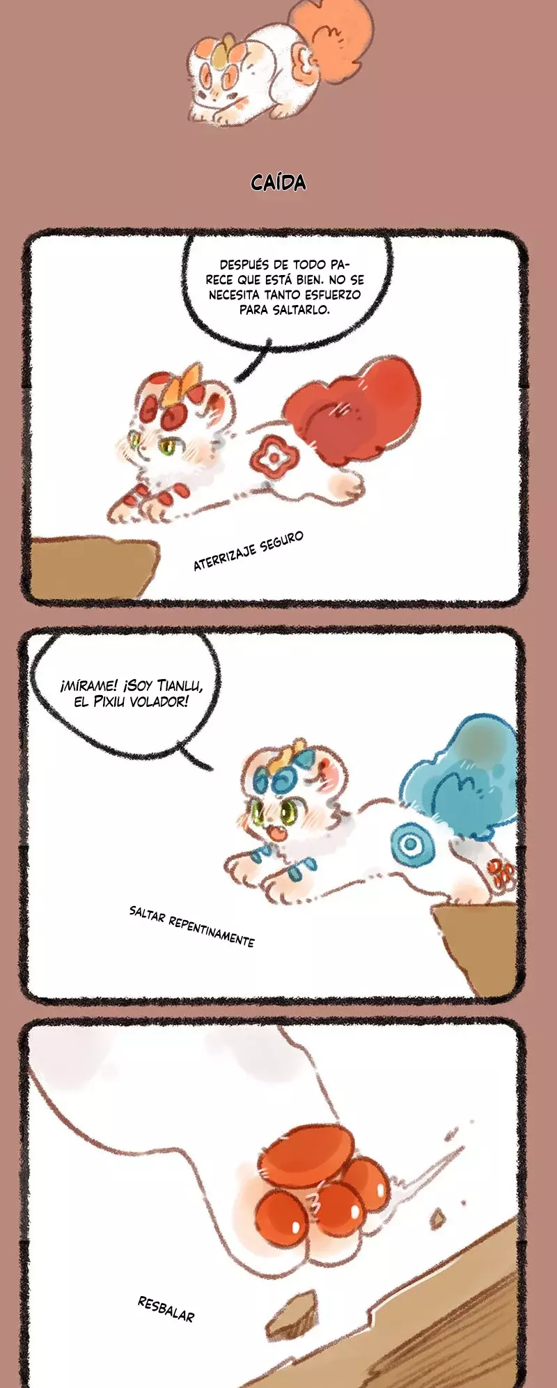 You Shou Yan Capitulo 299: Pipi cae por el acantilado página 3
