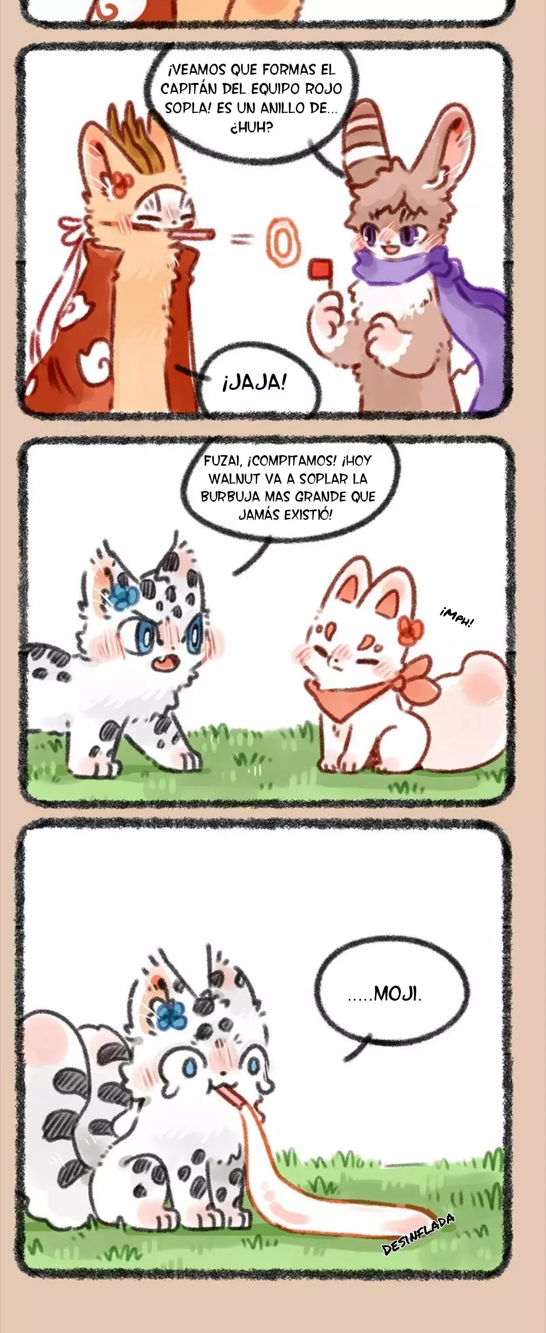 You Shou Yan Capitulo 337: Competencia de soplar burbujas página 2
