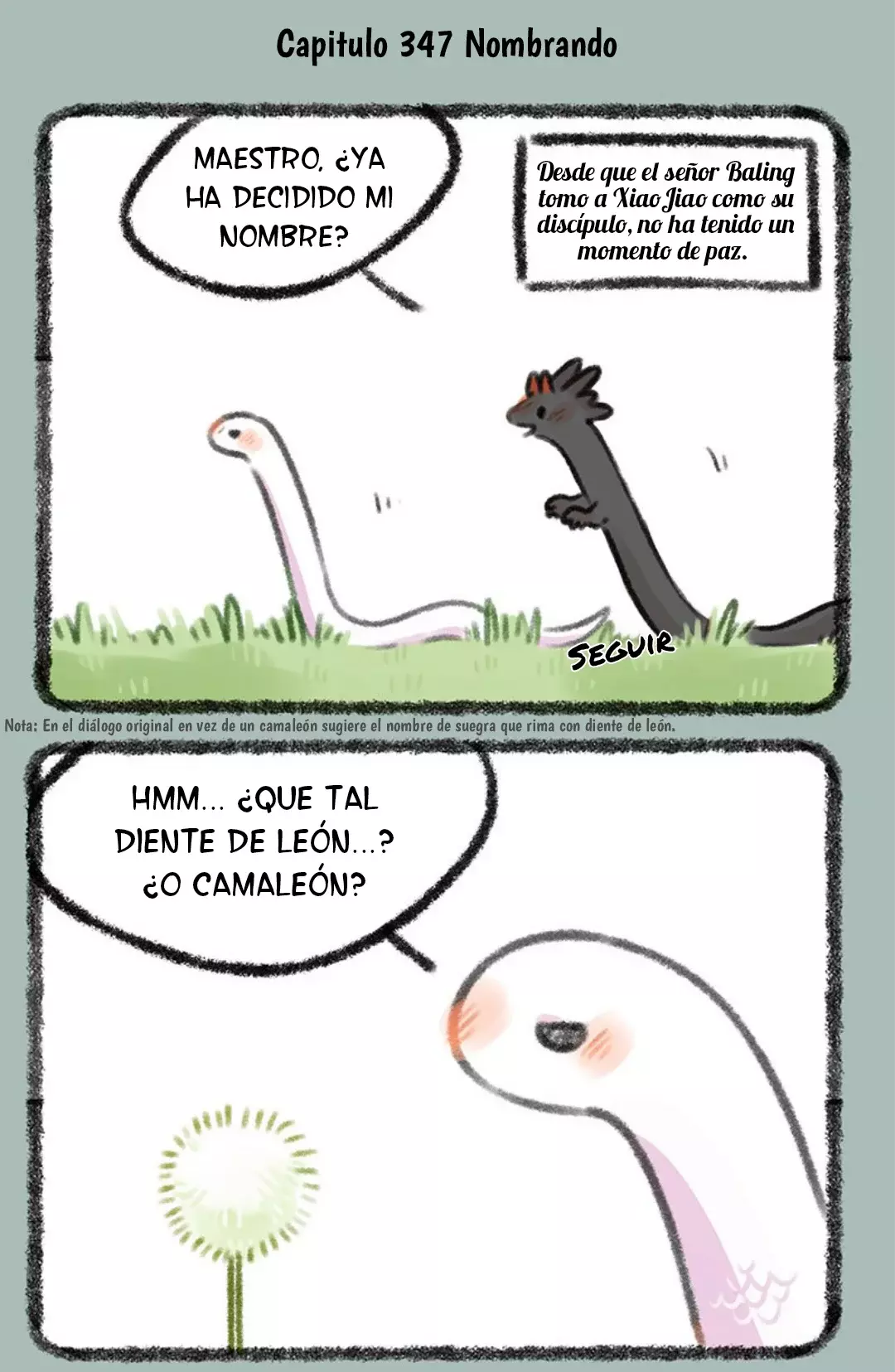 You Shou Yan Capitulo 347: Nombrando al pequeño dragón página 2