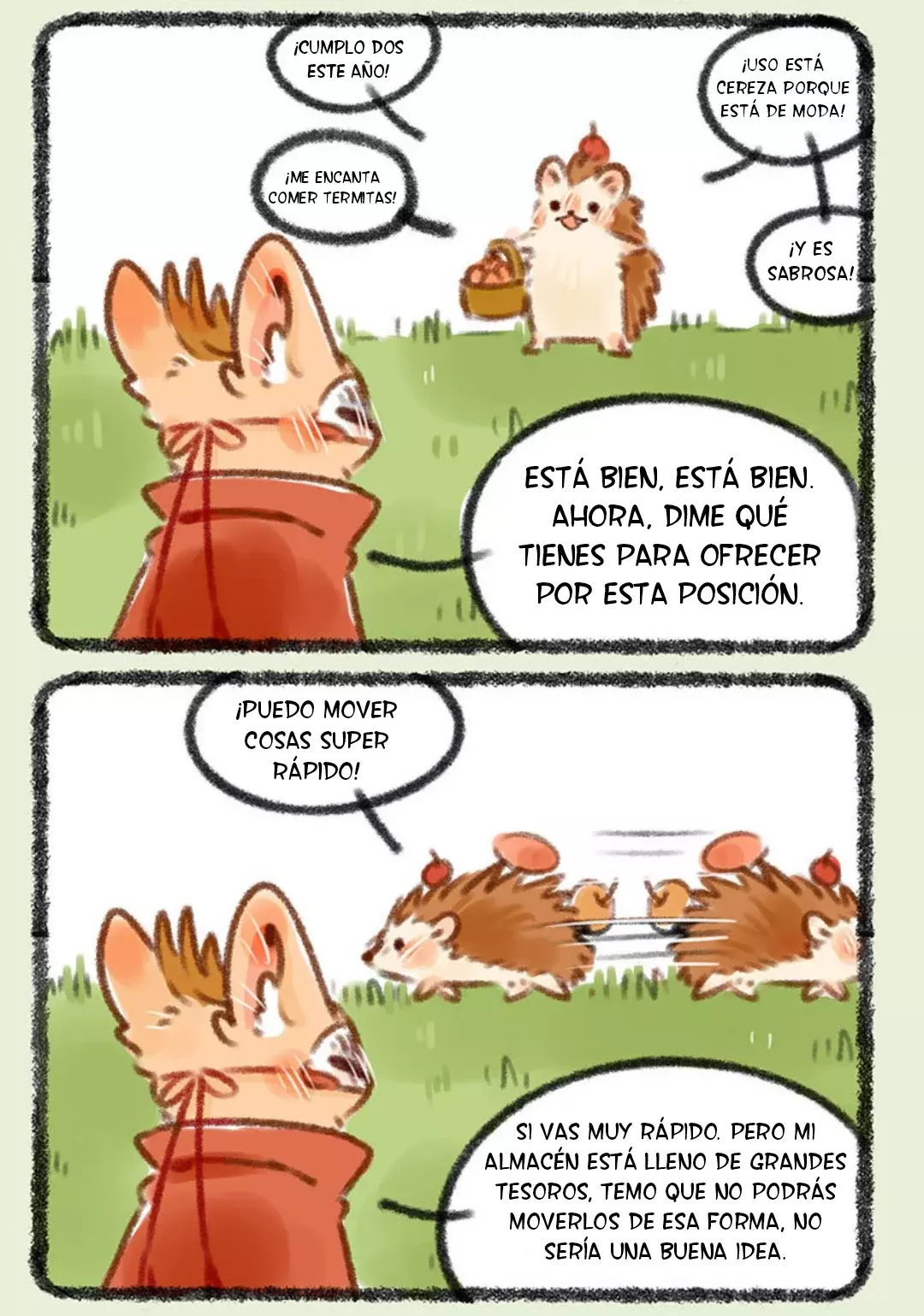 You Shou Yan Capitulo 380: Contratación de un administrador de almacén página 5