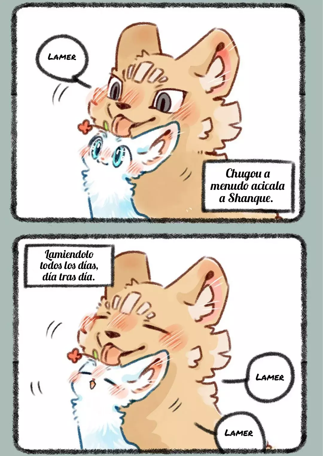 You Shou Yan Capitulo 382: Lamidas de amor página 2