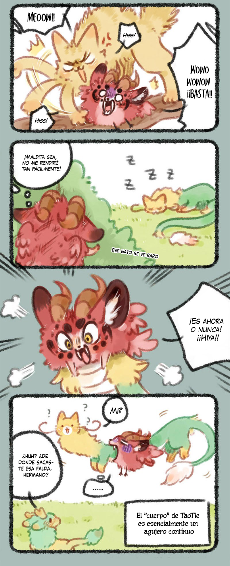 You Shou Yan Capitulo 40: Taotie vs. Tubaoshu página 3