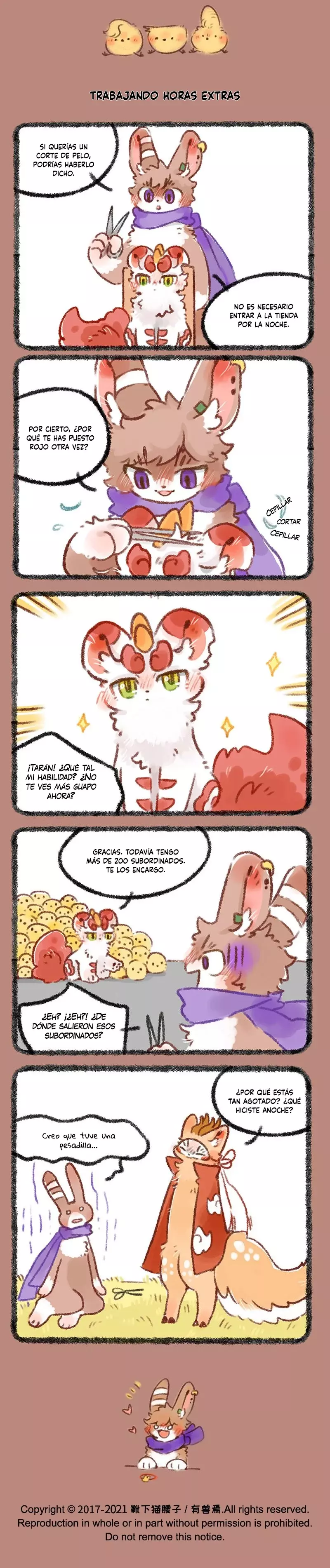 You Shou Yan Capitulo 423: Bixie se corta el pelo en secreto página 3
