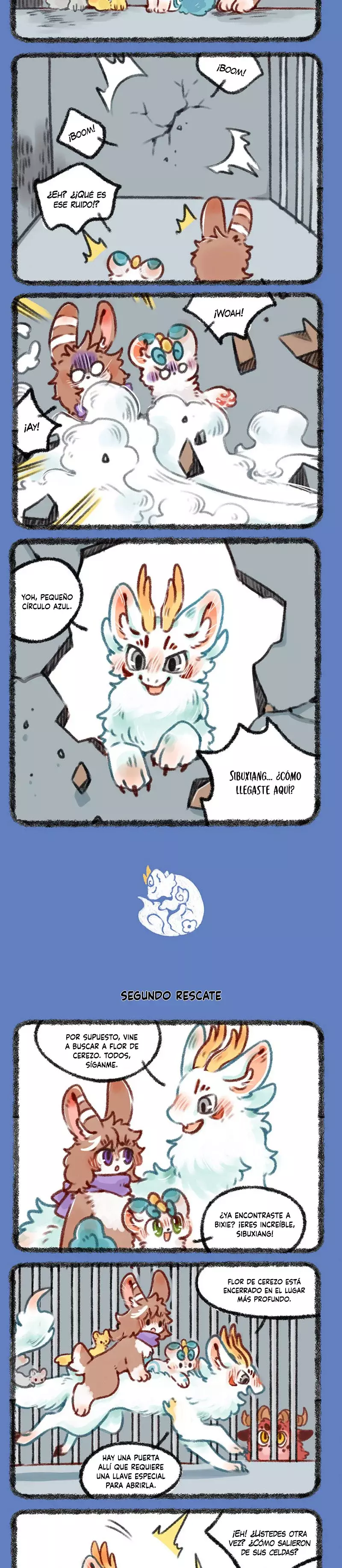 You Shou Yan Capitulo 441: La isla de las bestias atrapadas: rescate de Bixie página 2