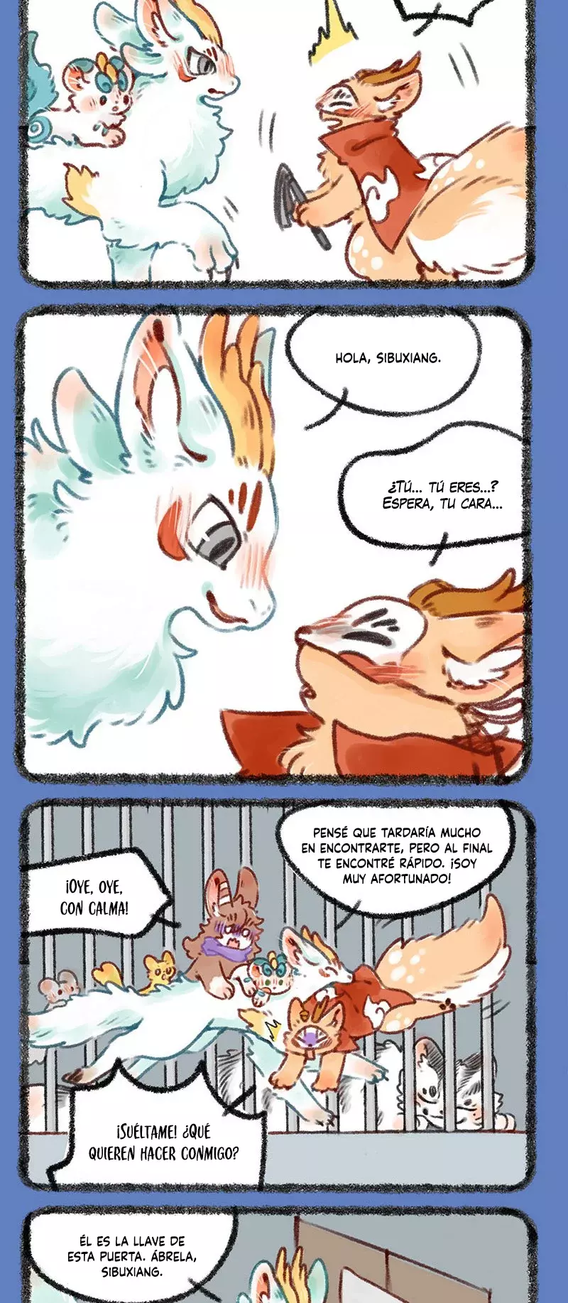 You Shou Yan Capitulo 441: La isla de las bestias atrapadas: rescate de Bixie página 3