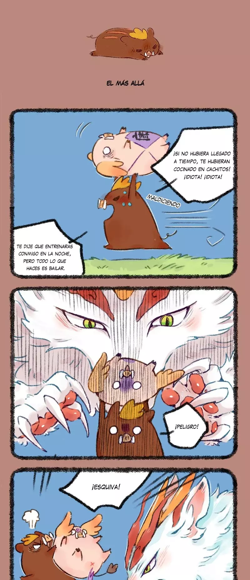 You Shou Yan Capitulo 488: La gran fuga del cerdito página 3