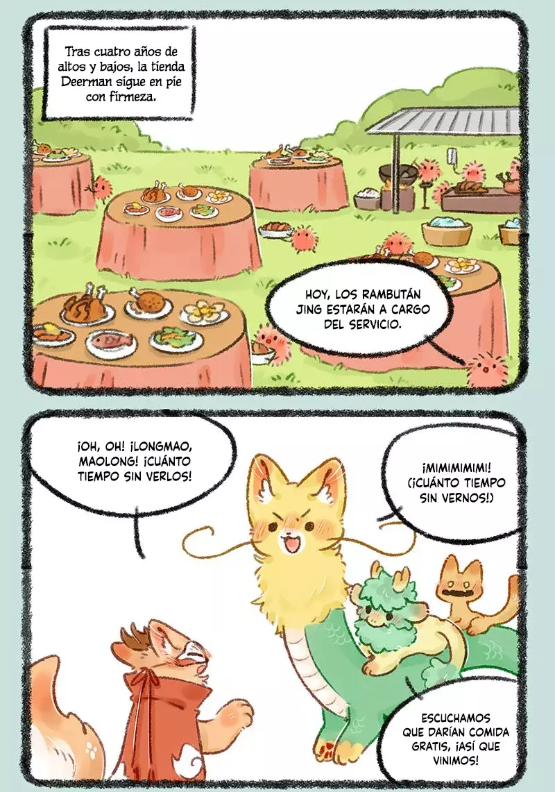 You Shou Yan Capitulo 525: ¡Cuarto aniversario de la tienda Deerman! página 2